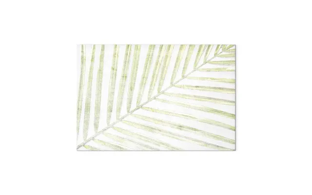 Lærredsbillede Palm Leaf Bred - 120 X 80 Cm