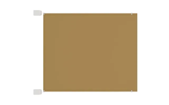 Lodret Markise 180x1200 Cm Oxfordstof Beige