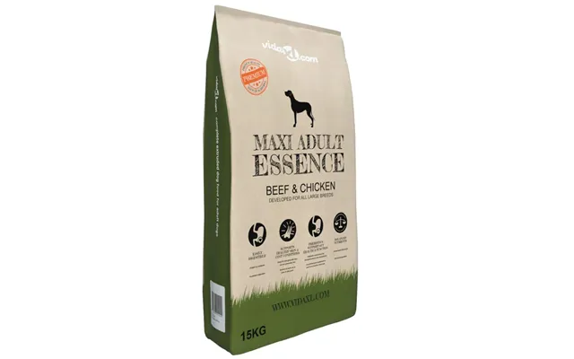 Luksustørfoder Til Store Hunde - Maxi Adult Essence Beef & Chicken 15 Kg