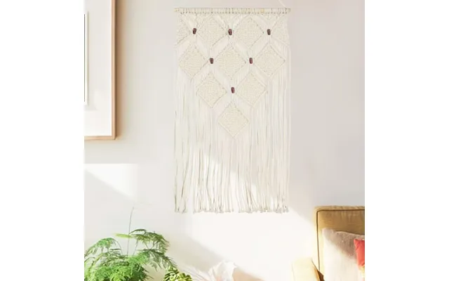 Macramé Drømmefanger 40 × 80 Cm - Vægdekoration I Bomuld