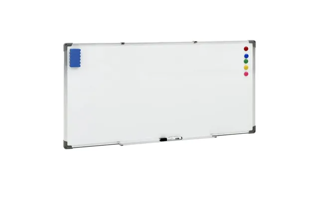 Magnetisk Whiteboard 110 × 60 Cm - Stål, Hvid