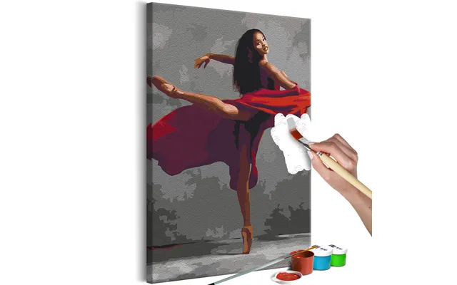 Mal Selv Billede - Beautiful Dancer 40 X 60 Cm