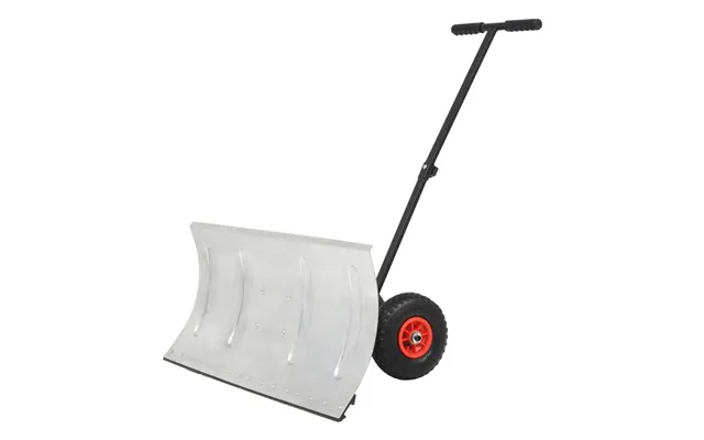 Manuel Snerydder Med Hjul 100 × 44 Cm - Vinkeljusterbar Sneskubber
