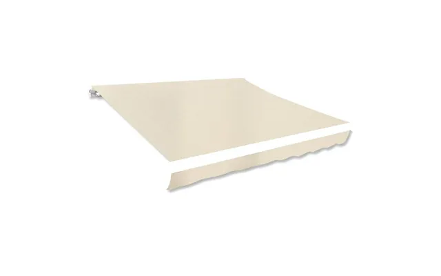Markisedug 3,5 × 2,5 M - Cremefarvet Udskiftningsdug