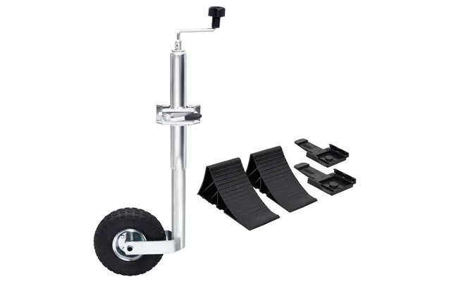 Næsehjul 48 Mm Med Splitklemme Og Stopklodser Til Trailer
