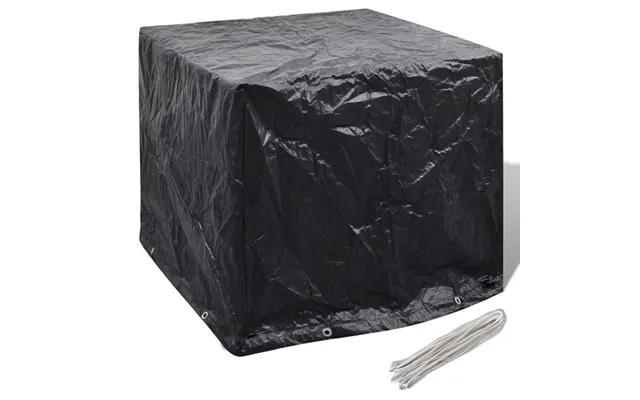 Overtræk Til Ibc-vandbeholder - 116×100×120 Cm, Sort, 8 Snørehuller