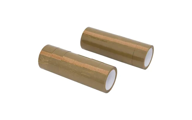 Pakketape 12 Stk. 48 Mm X 66 M Brun