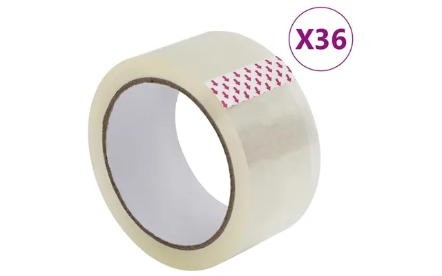 Pakketape 36 Stk. 48 Mm X 66 M Transparent