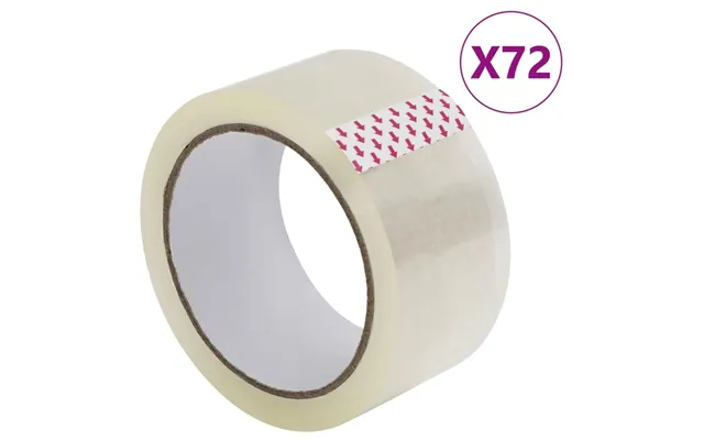 Pakketape 72 Stk. 48 Mm X 66 M Transparent