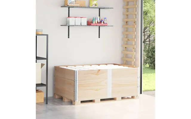 Pallerammer 3 Stk. 150×100 Cm - Massivt Fyrretræ