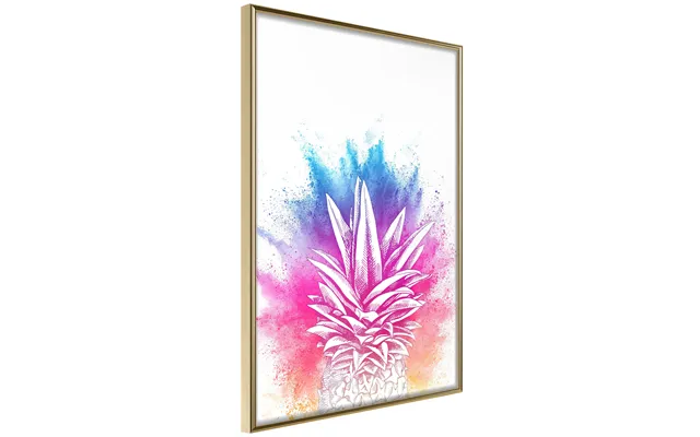 Plakat - Colourful Pineapple