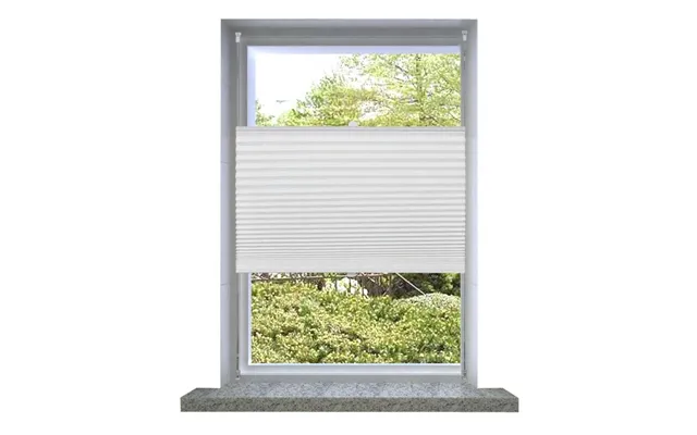 Plisseret Rullegardin 70×150 Cm - Hvid