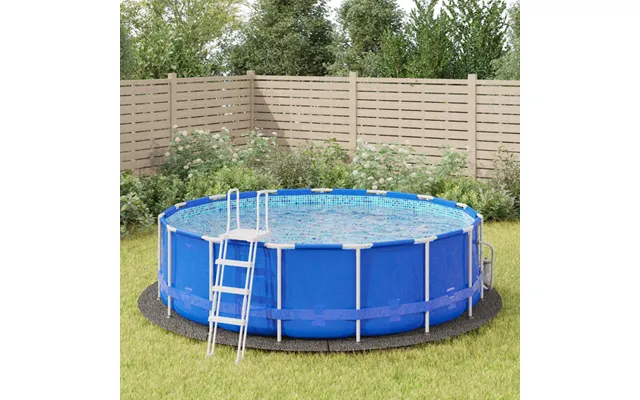 Poolunderlag Ø458 Cm I Polyester-geotekstil - Lysegrå