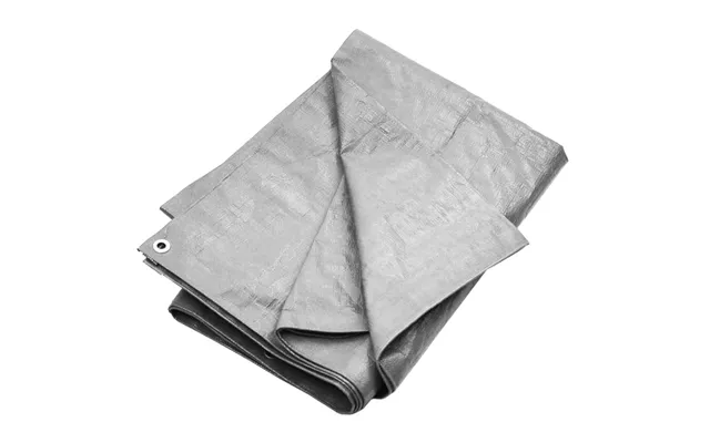 Presenning 4 × 5 M - 180 G M Hdpe, Grå