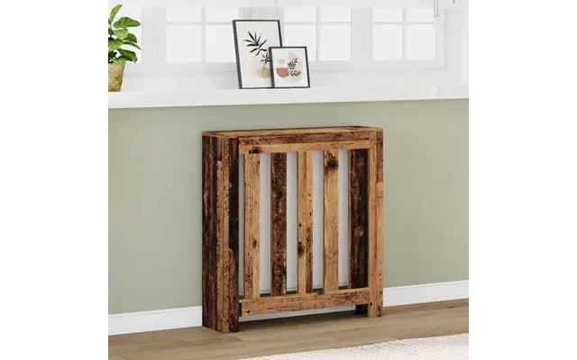 Radiatorskjuler 78×20×82 Cm I Konstrueret Træ - Antikt Træ