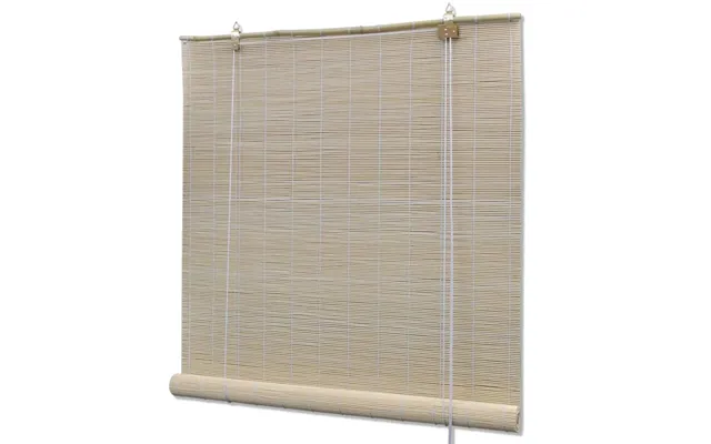 Rullegardin I Bambus 140×220 Cm - Naturfarvet