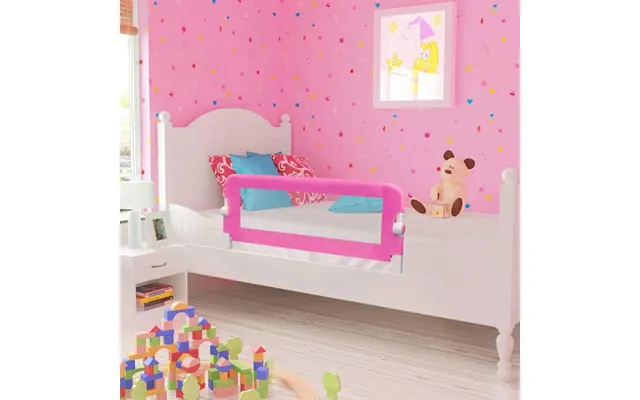Sengegelænder Til Barneseng 102 × 42 Cm - Pink