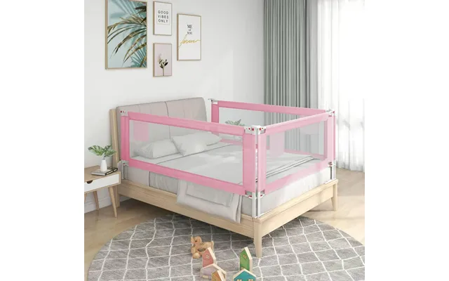 Sengehest Til Børneseng 200 X 25 Cm I Stof - Pink