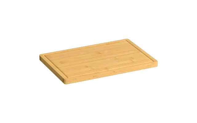 Skærebræt I Bambus 30 X 20 X 1,5 Cm Med Saftrille