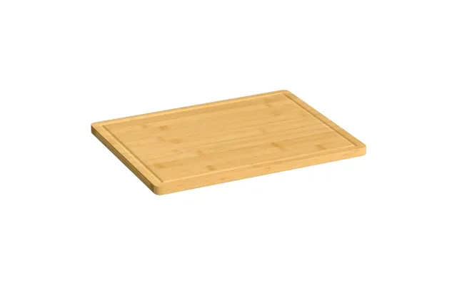 Skærebræt I Bambus 40 X 30 X 1,5 Cm Med Saftrille