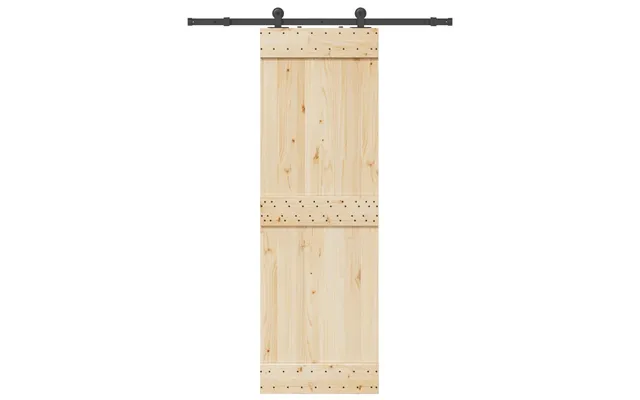 Skinnesæt Til Skydedør 152,5 Cm - Stål, Sort