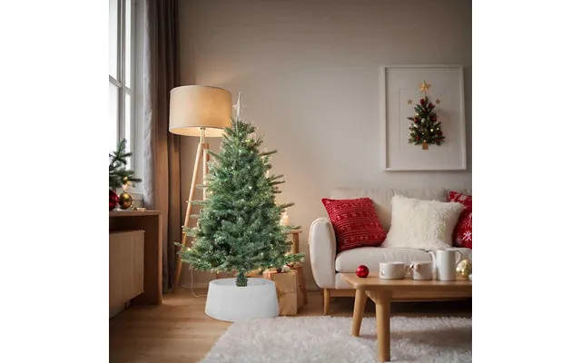 Skjuler Til Juletræsfod Ø65 × 23 Cm - Plast, Hvid