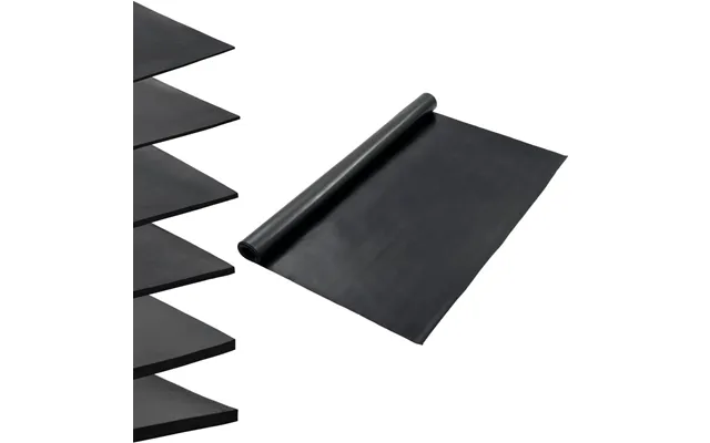 Skridsikker Gulvmåtte 1,2x2 M 1 Mm Gummi Glat