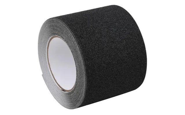 Skridsikker Tape 10 Cm X 10 M - Pvc, Sort