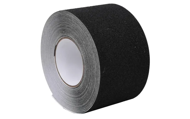 Skridsikker Tape 10 Cm X 20 M - Pvc, Sort