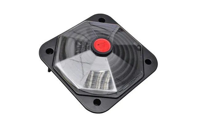 Soldrevet Poolvarmer - Kompakt Solpanel Til Poolopvarmning 71,5 × 71,5 Cm