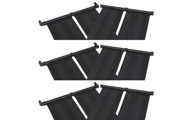 Soldrevne Varmepaneler Til Pool - 6 Stk. 80 × 310 Cm