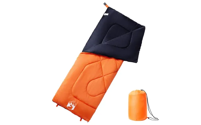 Sovepose Til Voksne - 3 Årstider, Orange Sort, 190 × 72 Cm