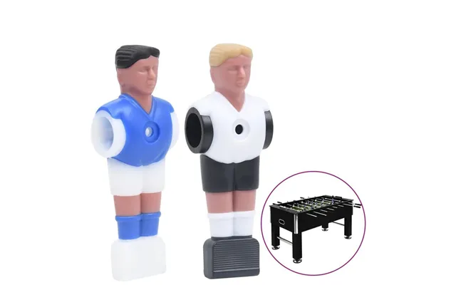 Spillerfigurer Til Bordfodbold - 22 Stk. Til 15,9 Mm Stang