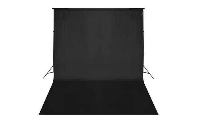 Stativsystem Til Fotobaggrund 500 × 300 Cm - Sort