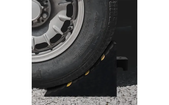 Stopklodser Til Parkering - 2 Stk. Gummi, 29 × 16 × 19 Cm