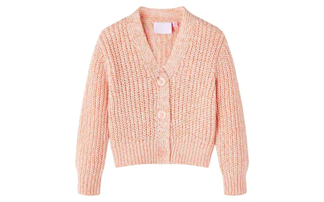 Strikket Cardigan Til Børn - Størrelse 104, Lyserød
