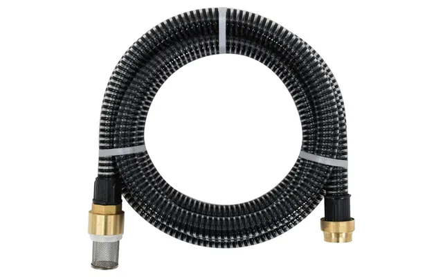Sugeslange Til Havepumpe 1,1 - 5 M Pvc, Sort Med Messingkoblinger product image