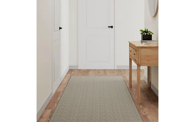 Tæppeløber 80×250 Cm I Sisallook - Platina