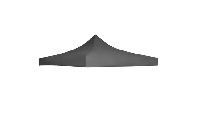 Tag Til Festtelt 3 X 3 M - Antracitgrå, 600d Oxford Med Pvc