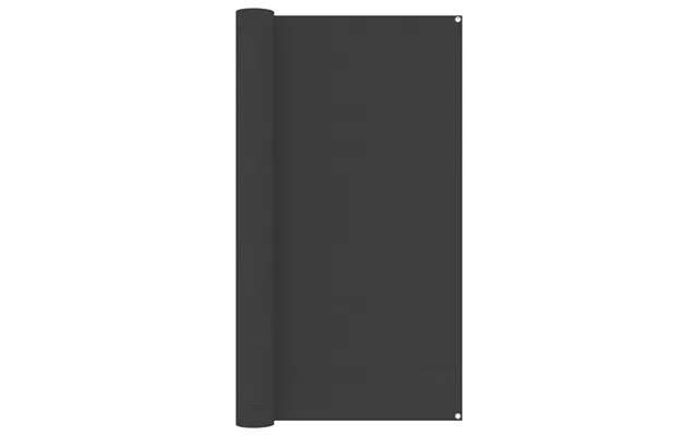Telttæppe 200 × 200 Cm - Antracitgrå Hdpe