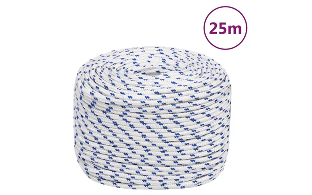 Tovværk Til Båd 10 Mm - 25 M Polypropylen, Hvid