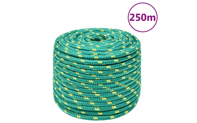 Tovværk Til Båd 14 Mm 250 M Polypropylen Grøn