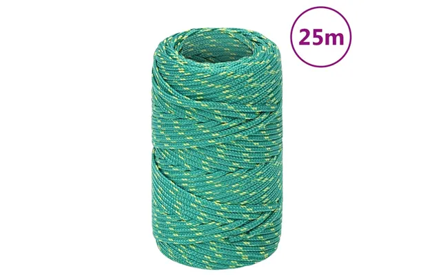 Tovværk Til Båd 2 Mm - 25 M Polypropylen, Grøn