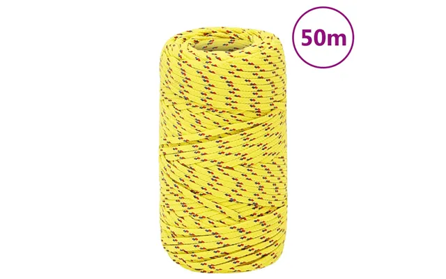 Tovværk Til Båd 2 Mm 50 M Polypropylen Gul