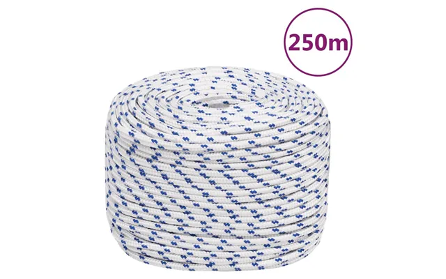 Tovværk Til Båd 8 Mm - 250 M Polypropylen, Hvid