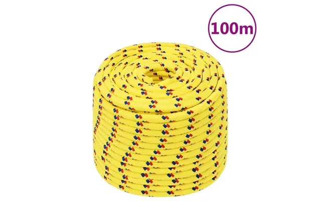 Tovværk Til Båd - Polypropylen 12 Mm, 100 M, Gul