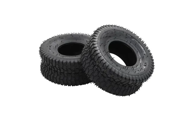 Trillebørsdæk 2 Stk. 15 X 6.00-6 4pr - Gummi, Punkteringsbestandige