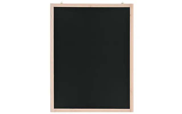 Vægmonteret Kridttavle I Cedertræ 60 × 80 Cm