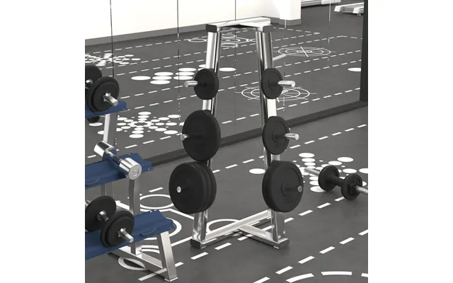 Vægtskive 20 Kg I Støbejern - Ø34 Cm, Hul Ø3 Cm