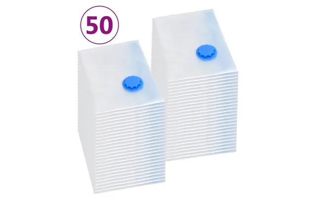 Vakuumposer Til Opbevaring Af Tøj 120 × 70 Cm - 50 Stk.